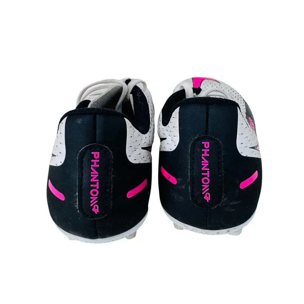 Nike Phantom GT Academy MG Soccer‎ Cleats Unisex Child 1Y White Pink CK8477-160